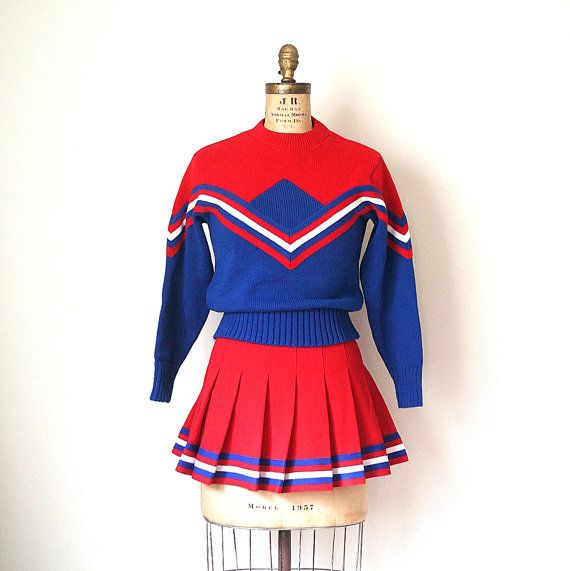 vintage cheerleading uniform