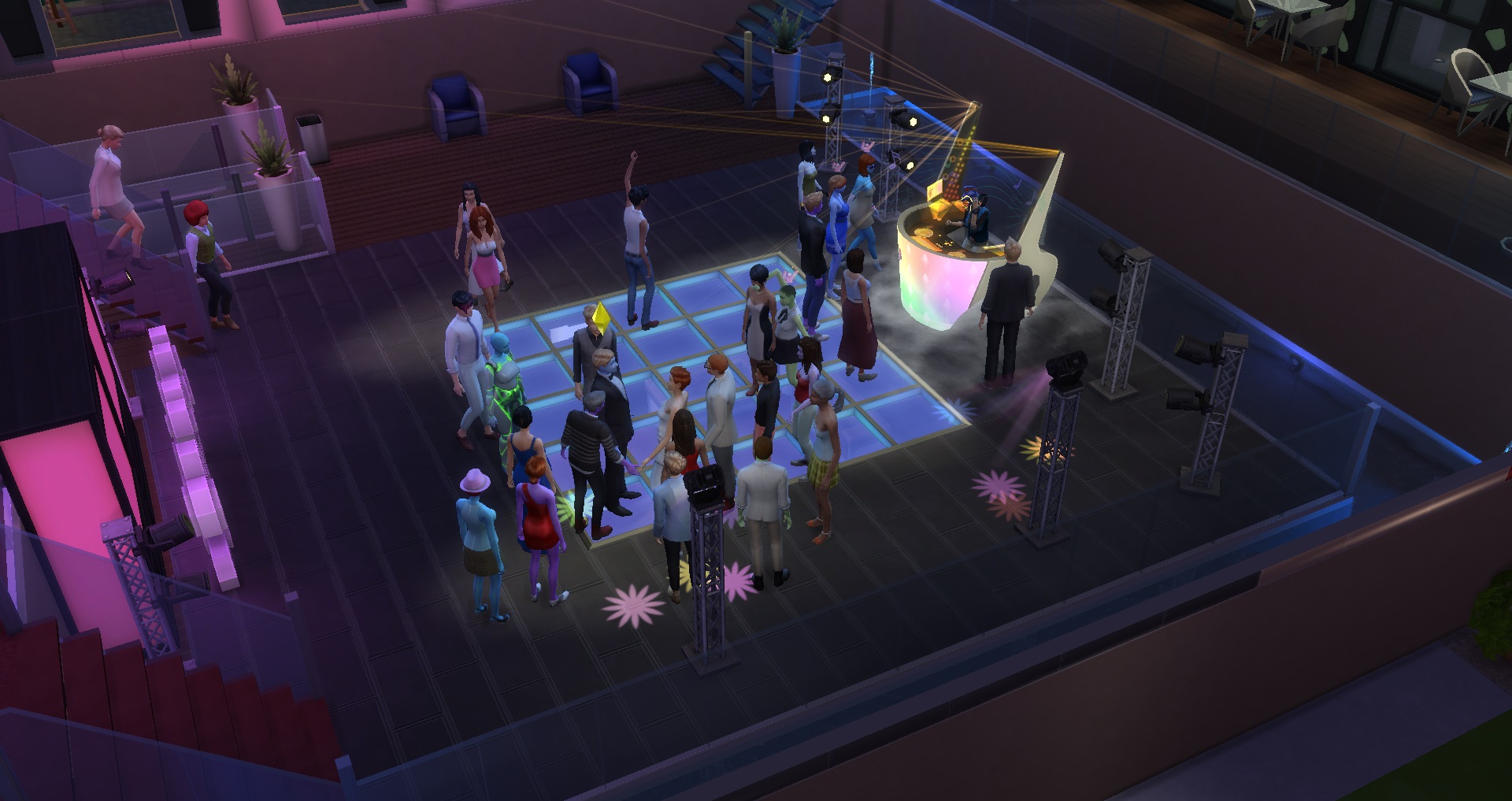 Mod The Sims Longer Parties & More Guests