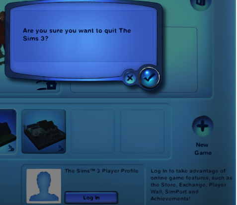 Mod The Sims - Strange Text Graphical Glitch