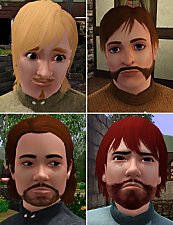 Mod The Sims - Shavo Odadjian beard S3