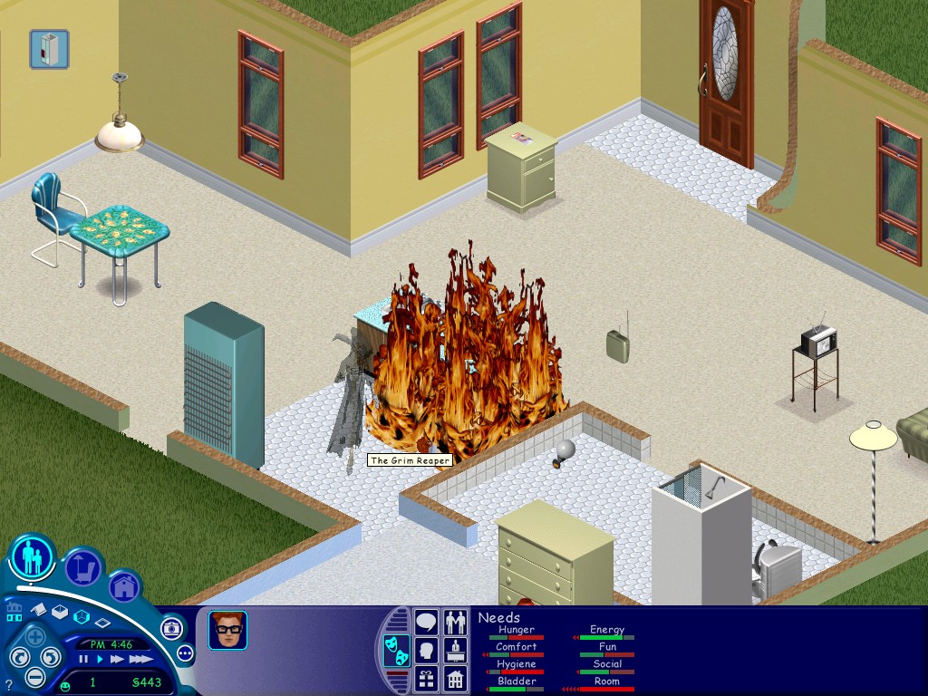 Mod The Sims - Grills will catch on fire if you use them inside a house