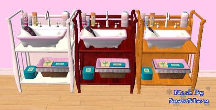 Mod The Sims - *Testers Wanted* Sleigh Style Baby Bath *Updated 4/12*