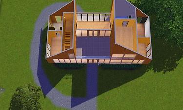 Mod The Sims - The Sims 2 For The Sims 3 - Modern Masterpiece