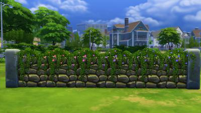 Mod The Sims - Vines for Fences-Morning Glory and Seasons of Ivy