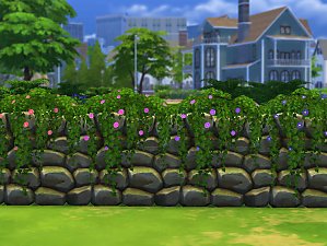 Mod The Sims - Vines for Fences-Morning Glory and Seasons of Ivy