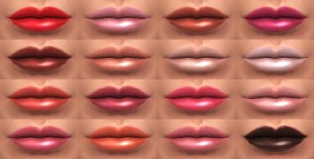 Mod The Sims - Lipstick Equality for Everyone