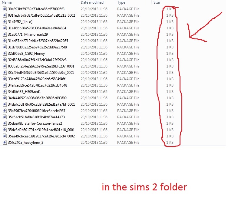 Mod The Sims Help Custom Content Not Showing Up!!! Empty Packages!!