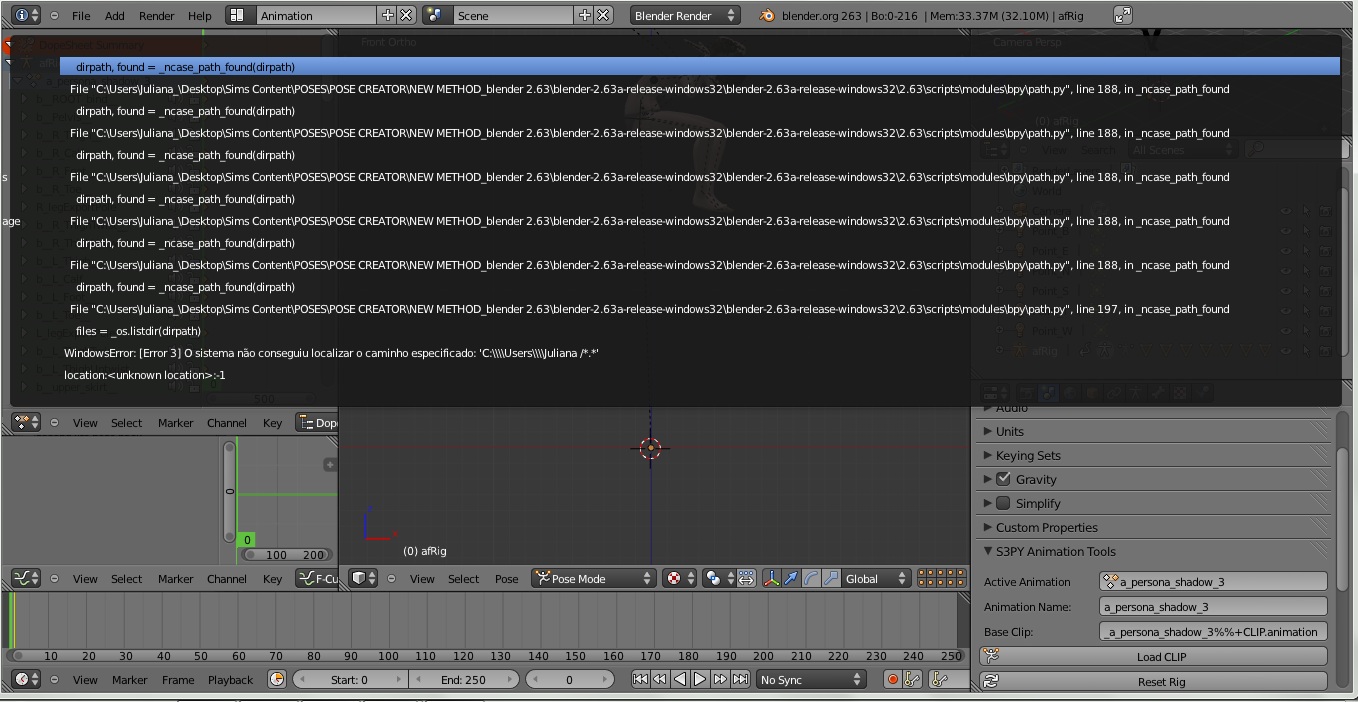 Mod The Sims Problem with blender 2.63 can´t open .obj files