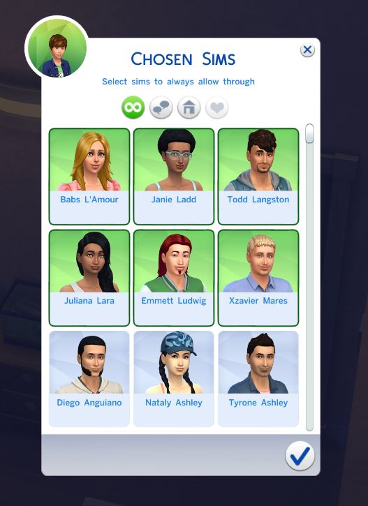 Mod The Sims Door Locks for TS4 Version 3c