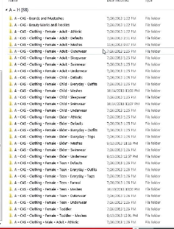 Mod The Sims Sims 2 CC Migration