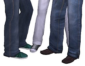 Mod The Sims - H&M separate Jeans for your Elders