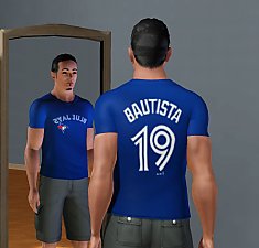 The Sims Resource - Yankees Jersey Dress