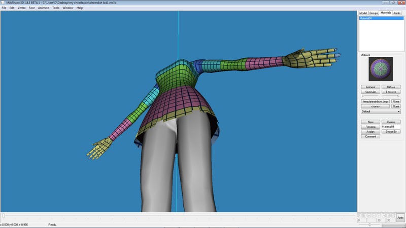 Sims 4 Uv Template Male
