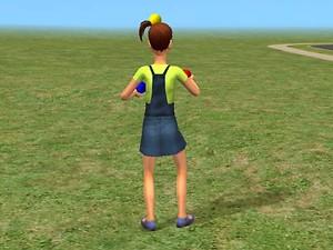 Mod The Sims - Jumper for little girls (for all shirts and tops)