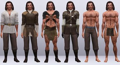 Mod The Sims - Halvarg, Werewolf Barbarian