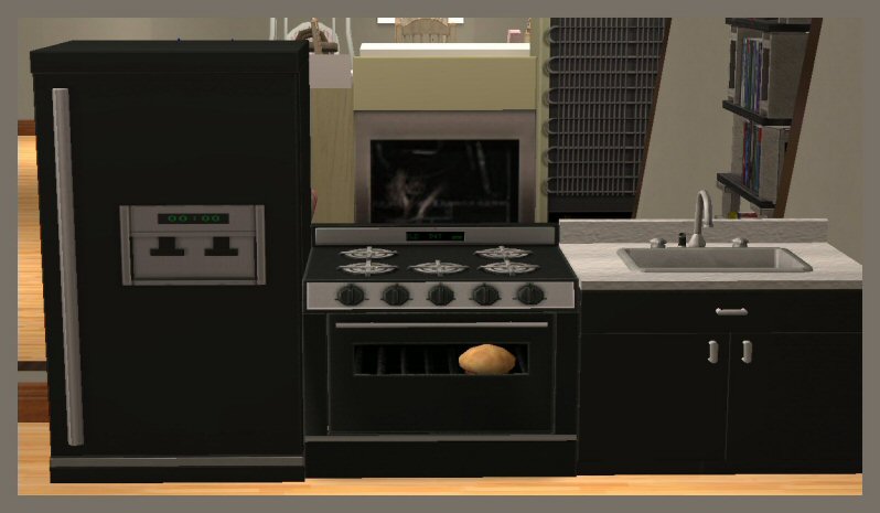 Mod The Sims - Childrens Functional Kitchen Set