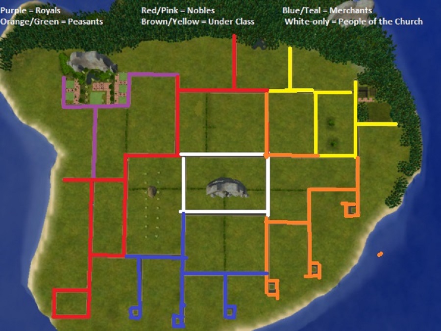 Mod The Sims Decorating Terrain and Lot Zoning