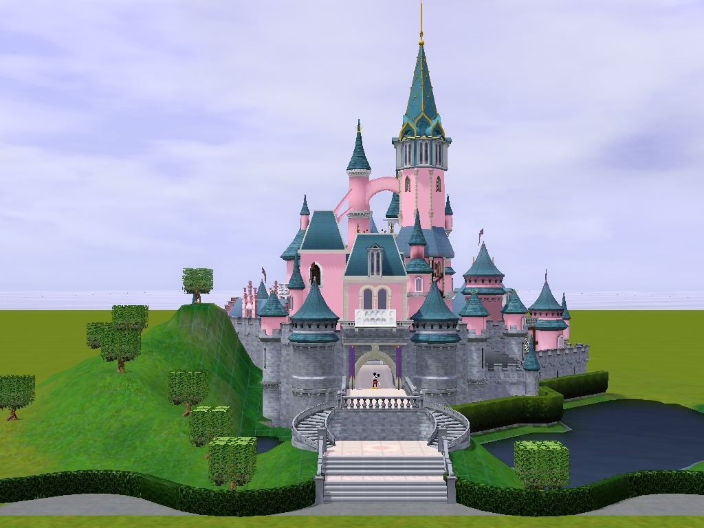 Sleeping Beauty Castle Build Mod The Sims