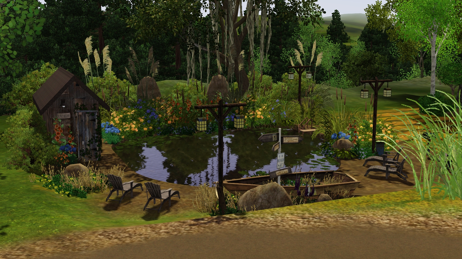 Mod The Sims WCIF a way to change the color of the pool water