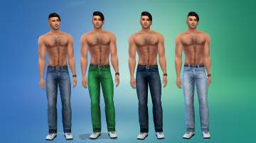 Mod The Sims - Jeans for men