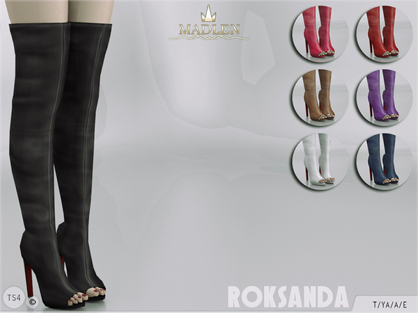 Mod The Sims - Thigh High Boots
