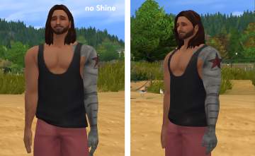 Mod The Sims Winter Soldier Bucky Barnes Metal Arm Tattoo Fixed